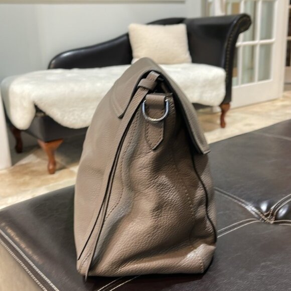 BOTKIER Cobble Hill Slouch Calfskin Leather Hobo - Picture 3 of 9
